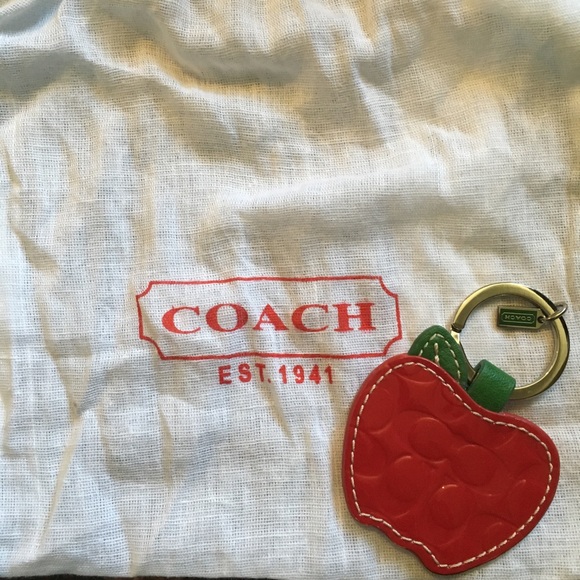 Coach Accessories - NWOT Coach Apple Keyring/Frame